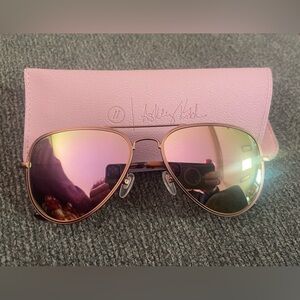 Blenders Rose Gold Ashley Kidd Aviation Eyewear